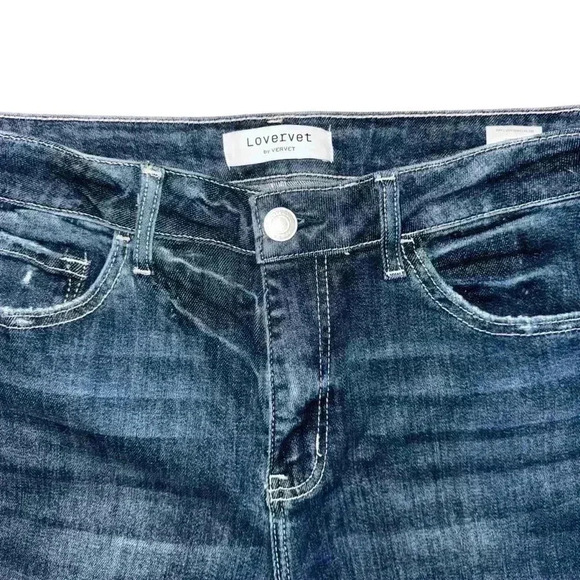 Kut from the Kloth Reese ankle straight jeans, Size 4, distressed trendy - Picture 7 of 7